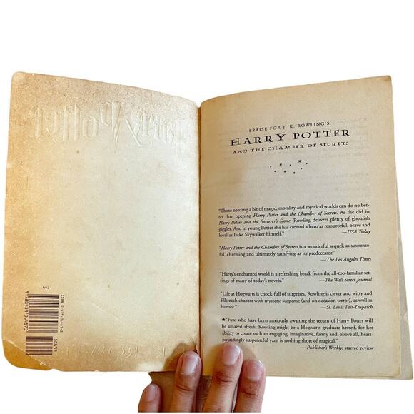 HARRY POTTER AND THE CHAMBER OF SECRETS 1999 J.K. Rowling Scholastic - Picture 4 of 11